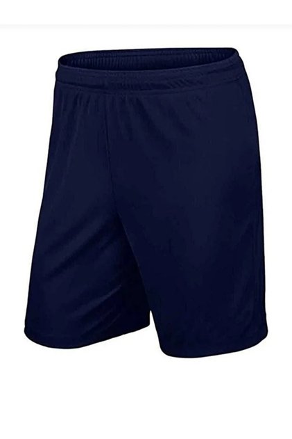 Lace-Up Football Shorts - Navy Blue