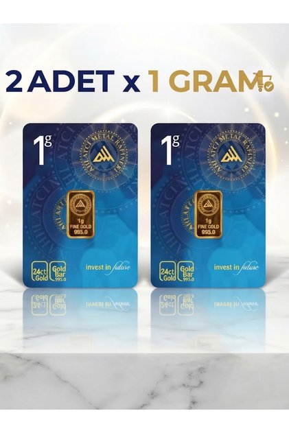 24 Ayar - 2 Gram Külçe Altın