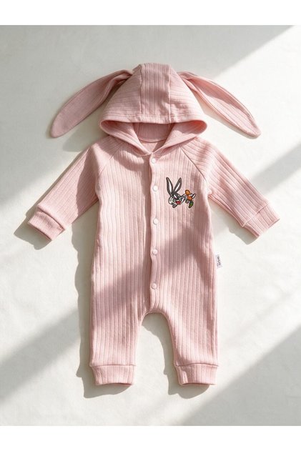 Bunny Baby Romper with Ears