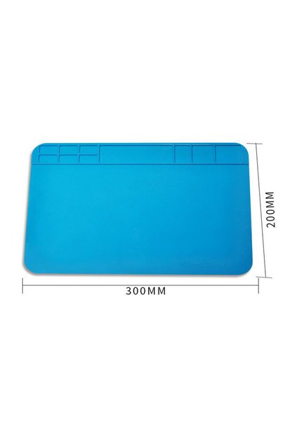 300x200 Silicone Heat Insulation Pad Remove solder pad ESD AntistaticHigh temperature resistance Pho
