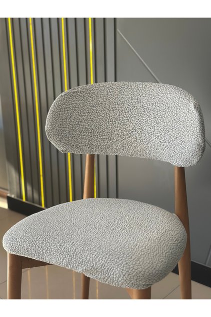 Bohemian Chair Cover - Full Back Coverage - Flexible Elastic Washable - Pet-Friendly - Knitted Fabric