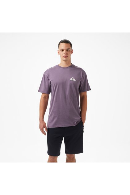 Home Mini Logo Ss Men's Purple T-Shirt