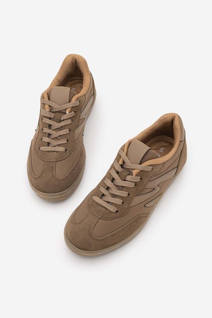 Women's Sneaker Lace-Up Suede Sports Shoes Starse Taba