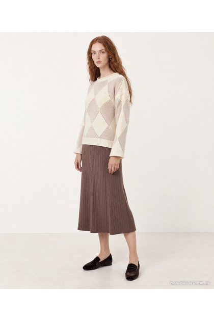 Regular Crew Neck Long Sleeve Sweater