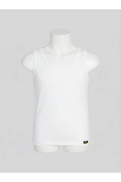 Children's Thermal Tank Top 1Level 9298 - White