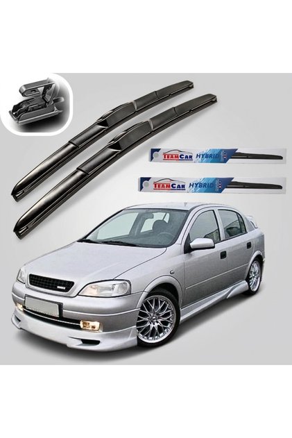 Lamele ștergătoare OPEL Astra G Hatchback (1998–2004) TeamCar ® Hibrid – Set frontal