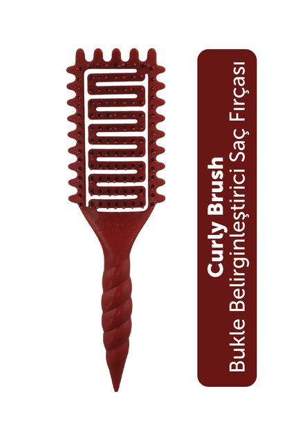 Pro Curly Curl Enhancer for Curly Hair - Curly Girl Method - Hair Brush