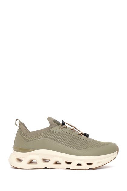 Zero Men's Khaki Sneakers with Thick Sole 26SFD69946F