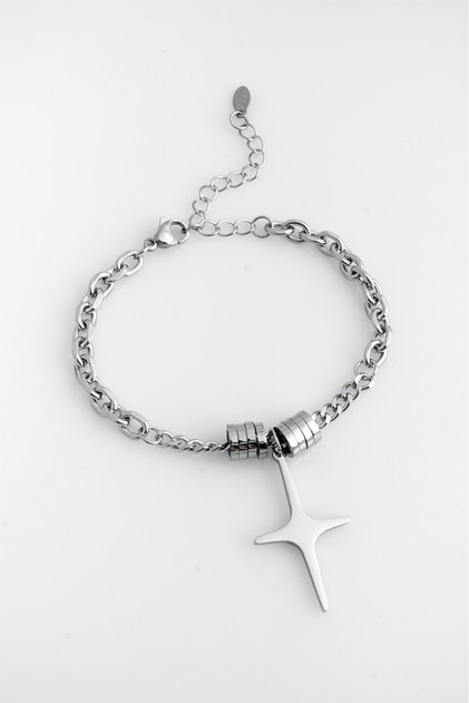 316L Steel Northline North Star Men's Bracelet