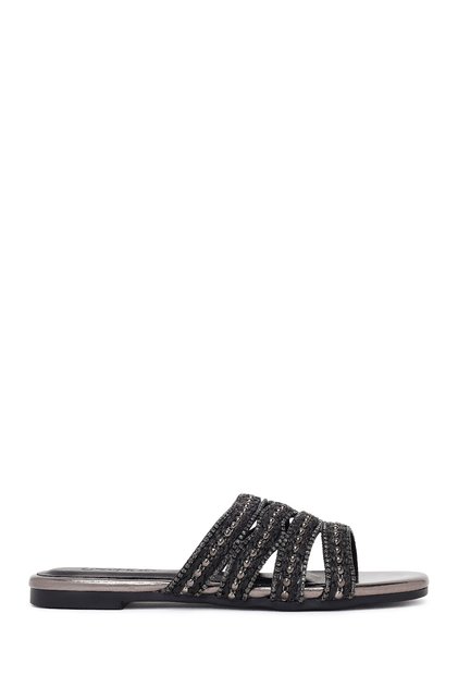 Women's Anthracite Stone Slippers 26Sfe498214