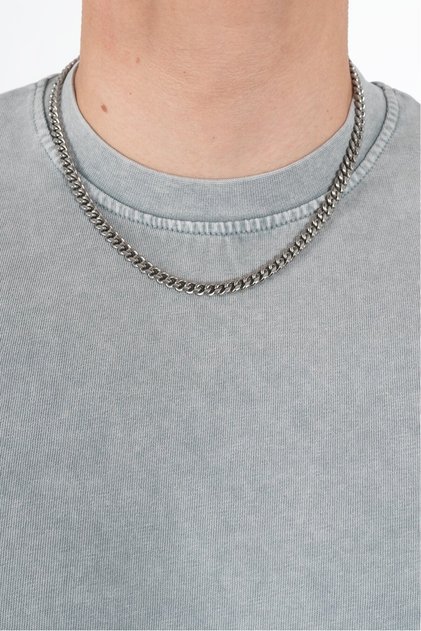 6mm X 50cm Vintage Steel Chain Necklace KA1172GM