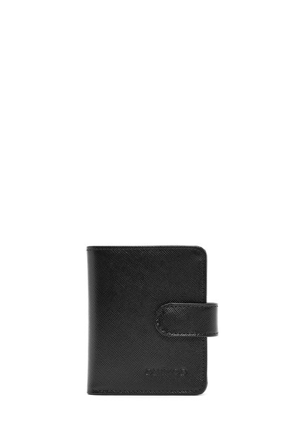 Men's Black Leather Card Holder 000A2D307526