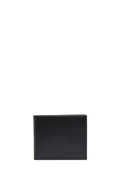 Men's Black Leather Wallet 000A2D307118