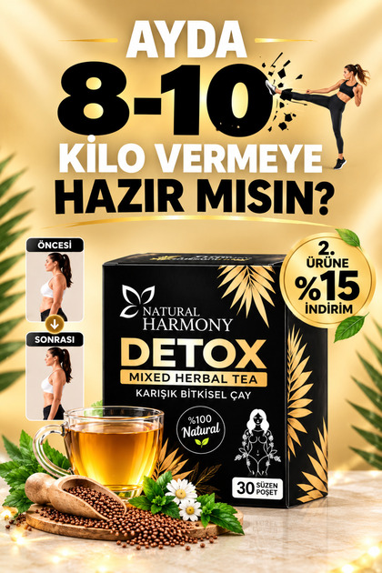 Zayıflamak kilo vermeye yardımcı Diyet Form çayı & Özel Bitkisel Kinoalı Detoks Çayı 1 kutu