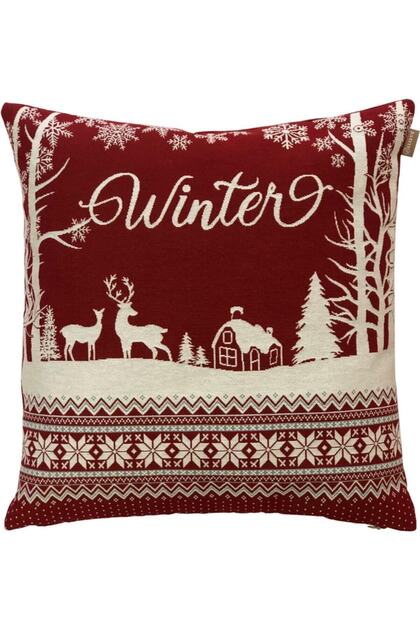 Believ Winter Mery Tapestry Throw Pillow 45*45 cm