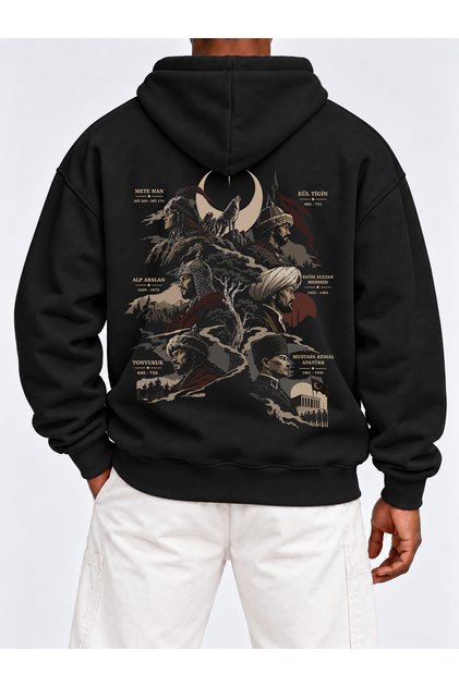 Turkish Commanders Special Design Oversized Sweatshirt Hoodie