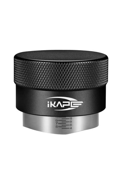 58mm Black IKAPE Gravity Espresso Distributor, Fits 51/54/58MM Espresso Portafilter,Coffee Distribu