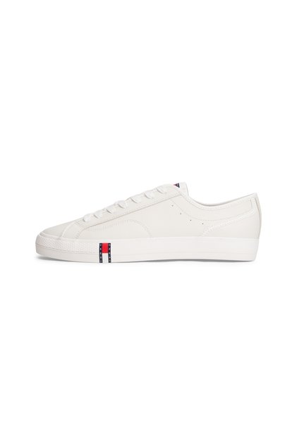 Archive Flag Stripe Leather Trainers