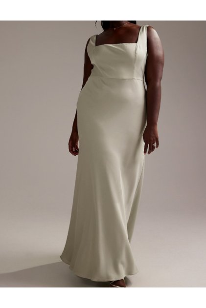 Rochie lunga, Gri