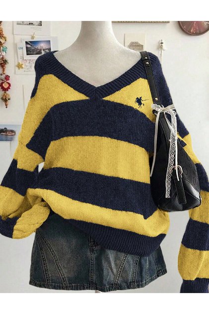 Bluza, Albastru/galben