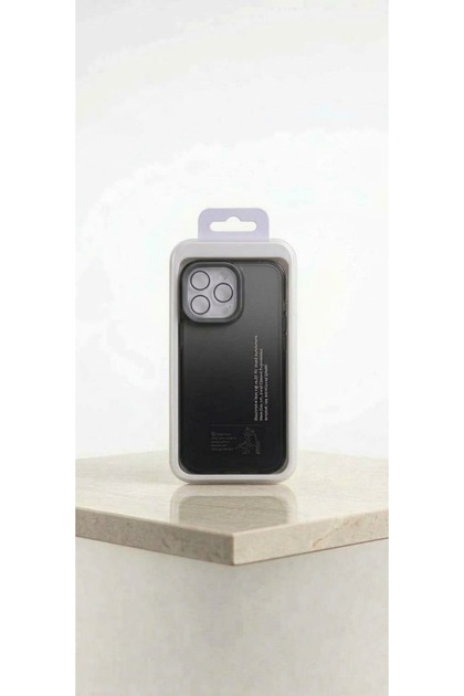 Iphone 13 pro max gray-black camera protective case model.