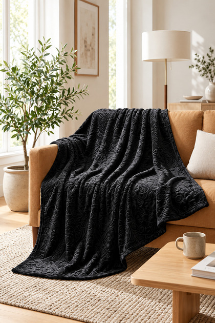 Double Soft Blanket Embossed 200X240