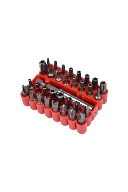 Set biți pentru șurubelniță VOR66330 1/4 inch 25 mm CrV 33 piese în casetă plastic