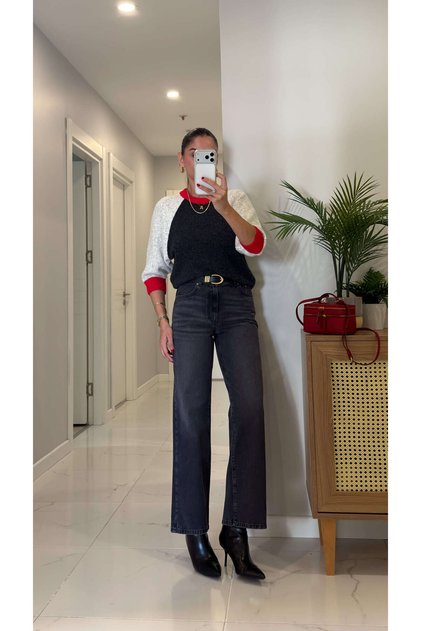 Cs Handle Anthracite Straight Jeans