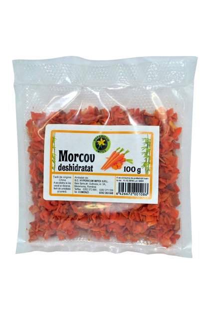 Morcov deshidratat Hypericum, morcov de camp uscat (Daucus carota), 100 g