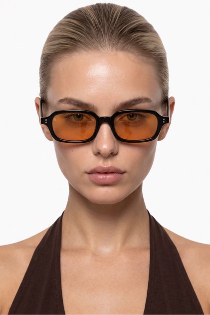 Lucky Black Orange Circadian Balance Glasses