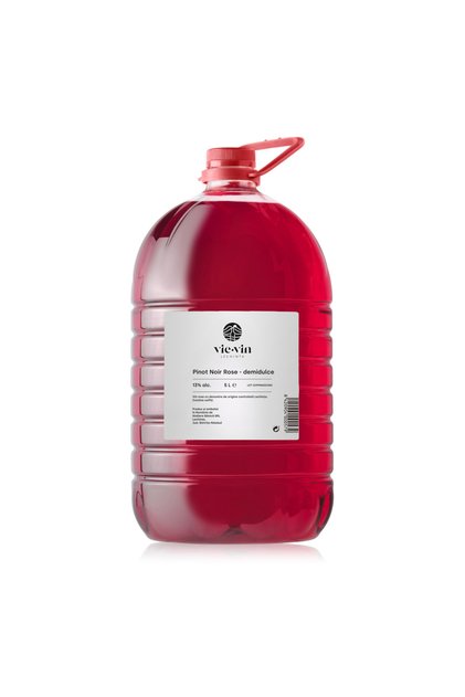 Vin rosé demidulce Pinot Noir, 5 L