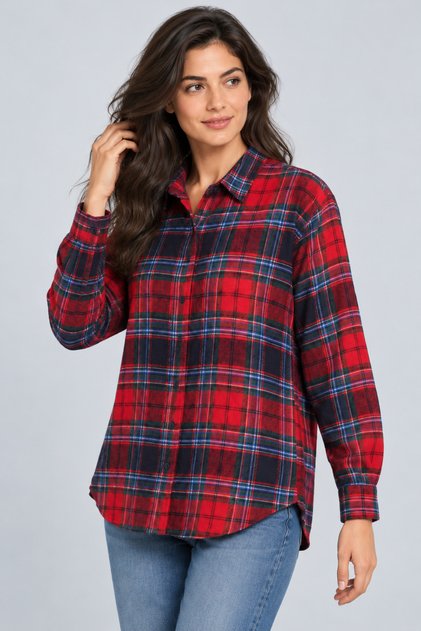 Women's Heavyweight Flannel Shirt