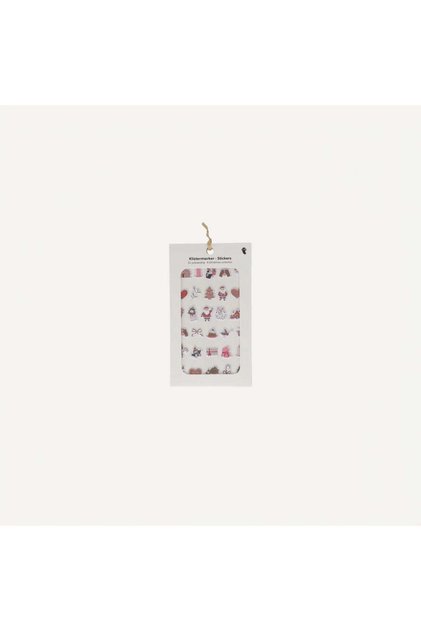 Yılbaşı Temalı Dokulu Sticker Seti