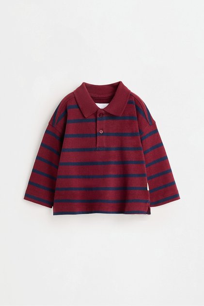 ERKEK ÇOCUK & BEBEK Uzun kollu çizgili polo