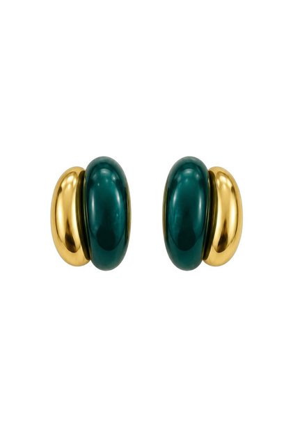 Sorelle Two-Tone Steel Earrings