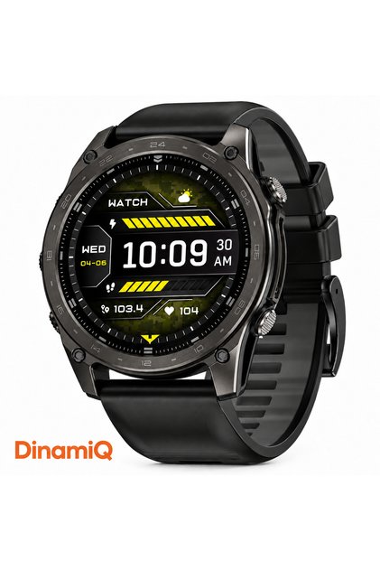 Смарт часовник T8 Pro, AMOLED 1.43 инча, 466x466, Bluetooth разговори, 100+ спортни режима, компас, LED фенерче, управление на музика и снимки, пулс и сън, 530 mAh батерия, безжично зареждане