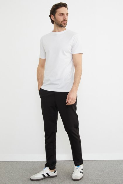 Beli Tied-Up Çimalı Printed Trousers
