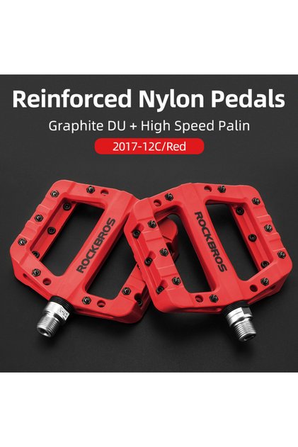 2017-12CRD Cycling MTB Bike Bicycle Pedals Ultralight Seal Bearings Nylon Molybden