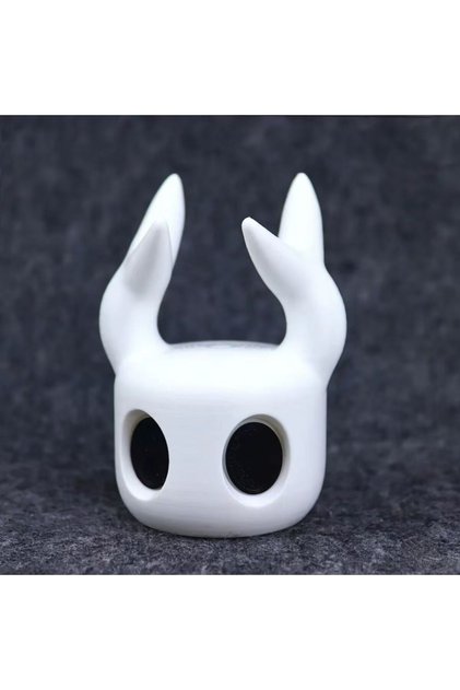 حامل وحدة تحكم ألعاب عالمي أبيض متوافق مع PS4/PS5/Switch بتصميم Hollow Knight الرائع لسطح المكتب