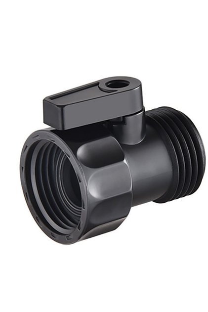 1pcs 1pcs 3/4" Plastic Garden Hose Shut Off Valve Standard Water Shutoff Valve Shut Off Ball Valve T
