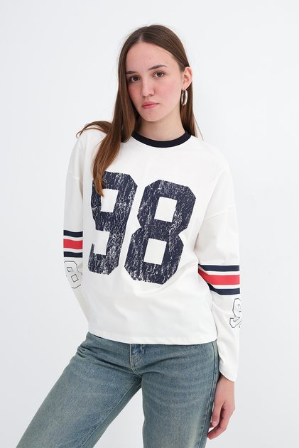 Printed Long Sleeve T-Shirt P10781