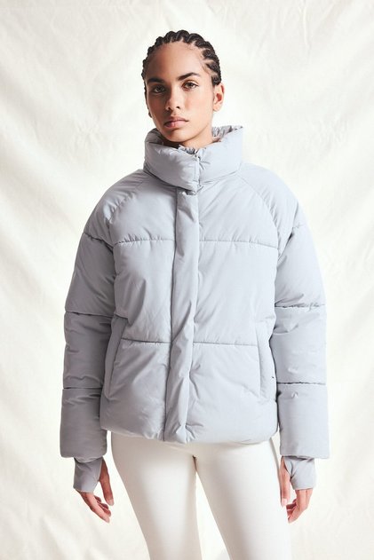 Rüzgar Geçirmez Su İtici Regular Fit Dik Yaka Reglan Kol Şişme Mont A1550AX23AU