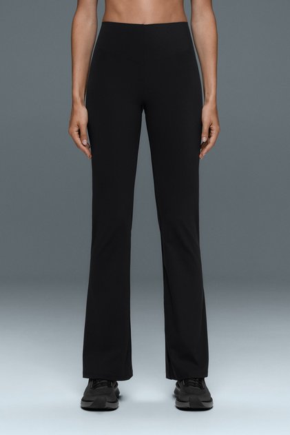 High rise Compressive raise up flare pantolon