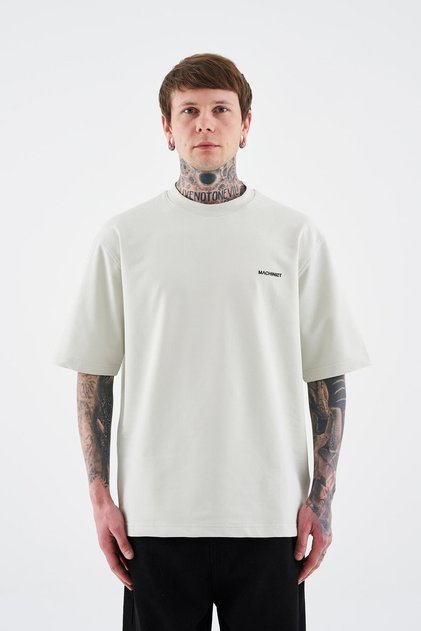 Men's Relaxed Basic Cotton T-Shirt Space Gray