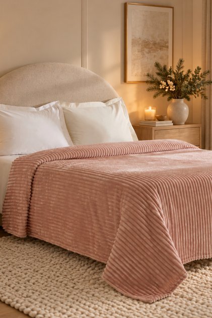 Joena Powder Double Blanket