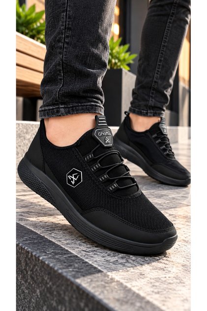 Oxi Men's Daily Laceless Sports Shoes Plug-in Lycra Light Comfortable Flexible