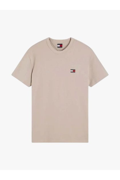 Tjm Reg Badge Tee Ext Men's White T-Shirt - Dm0Dm22667