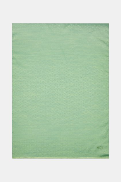 Light Green Cotton/Silk Shawl