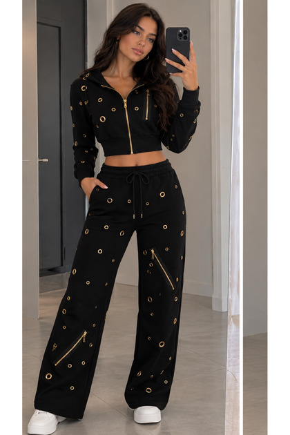 Trening Dama Negru Auriu