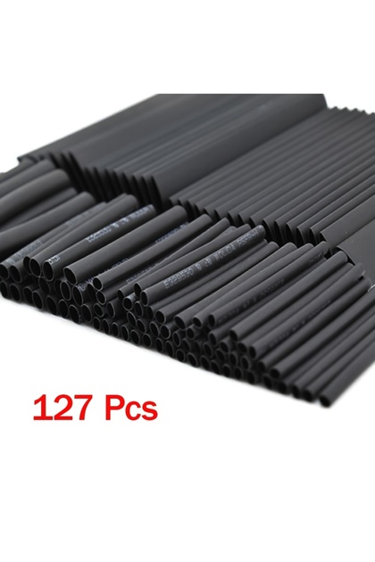 127Pcs Heat Shrink Tube Sleeving Tubing Assortment Kit Electrical Connection Electrical Wire Wrap Ca